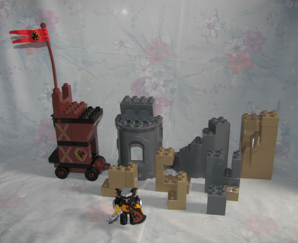 duplo knights castle instructions