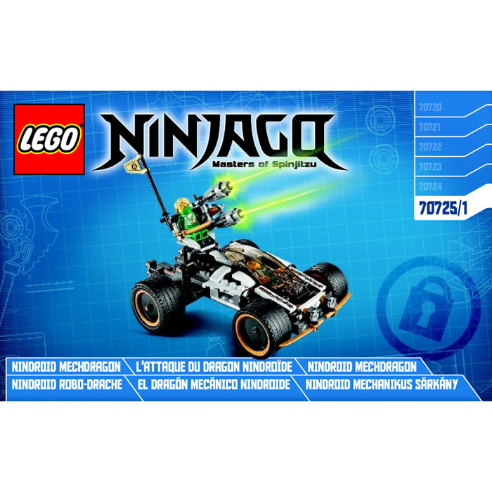 lego ninjago nindroid mechdragon instructions