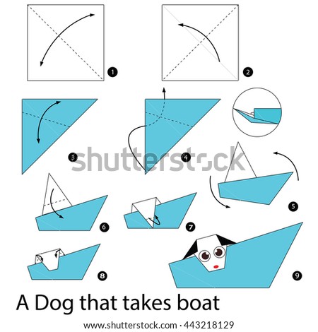 origami pirate ship instructions