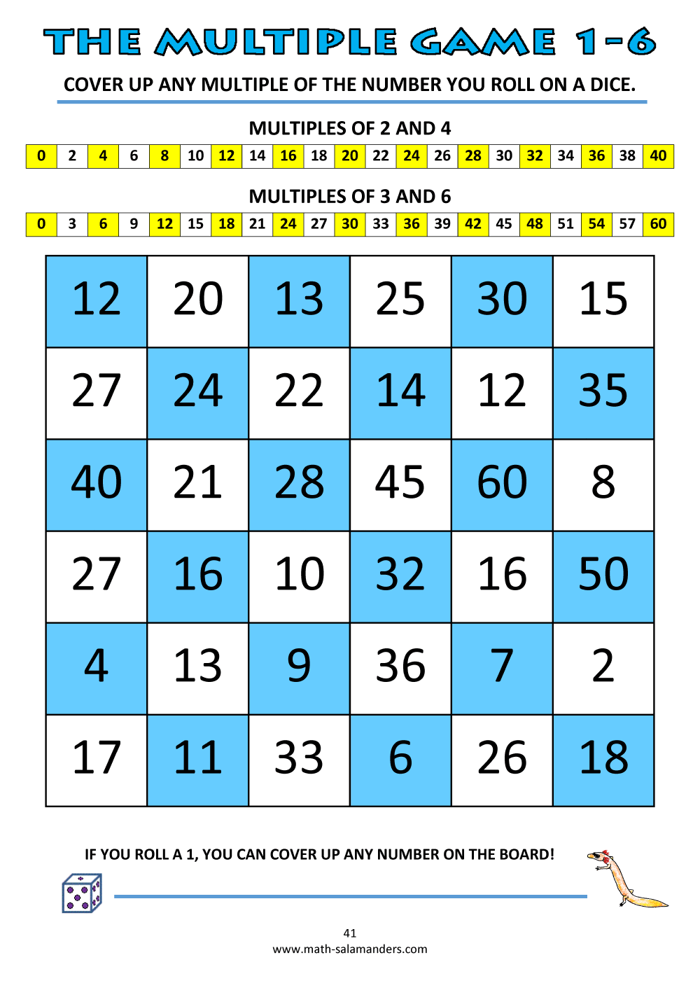 math games for high school with instructions