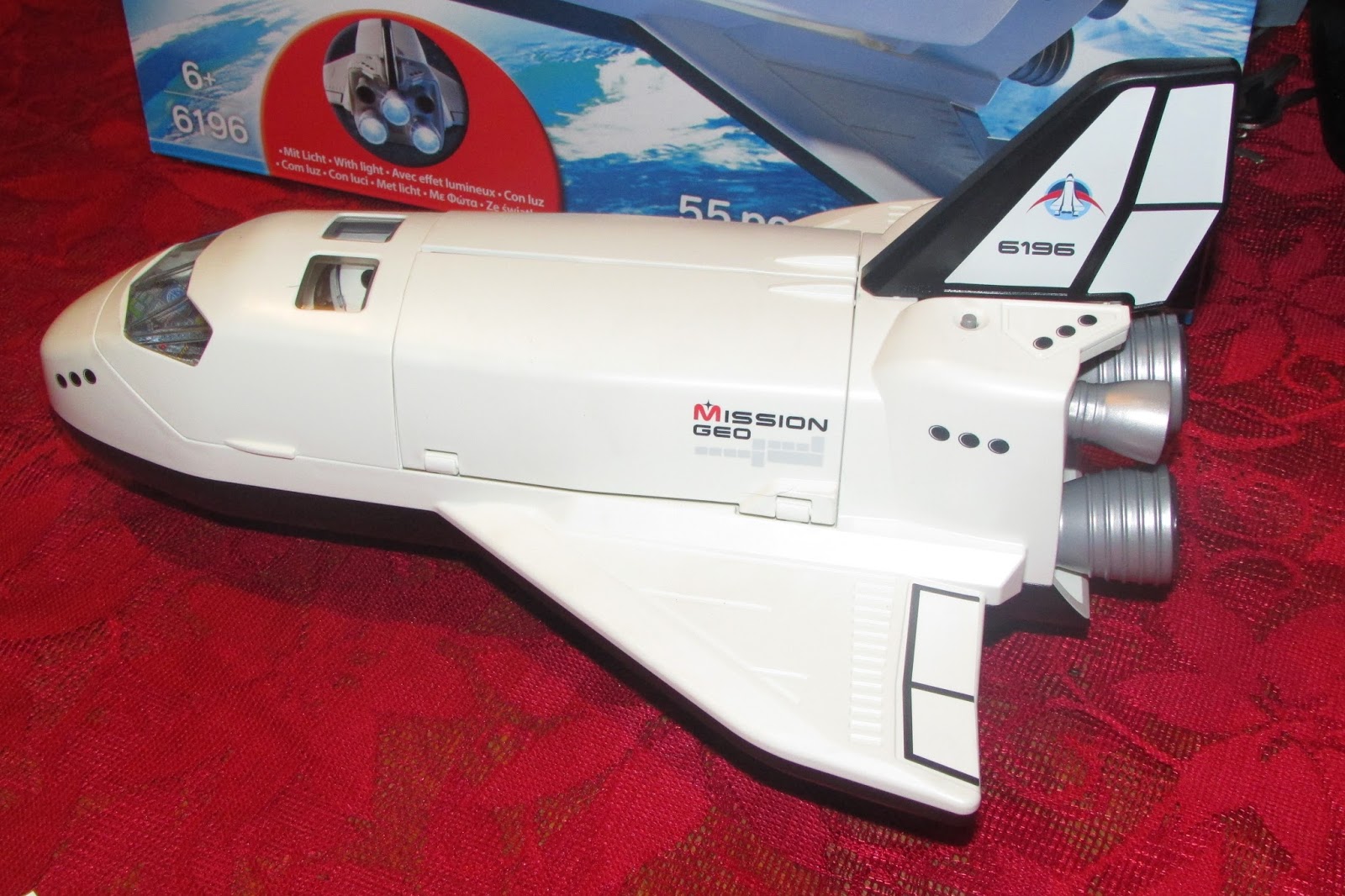 playmobil space shuttle instructions