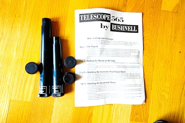 bushnell 565 telescope instruction manual