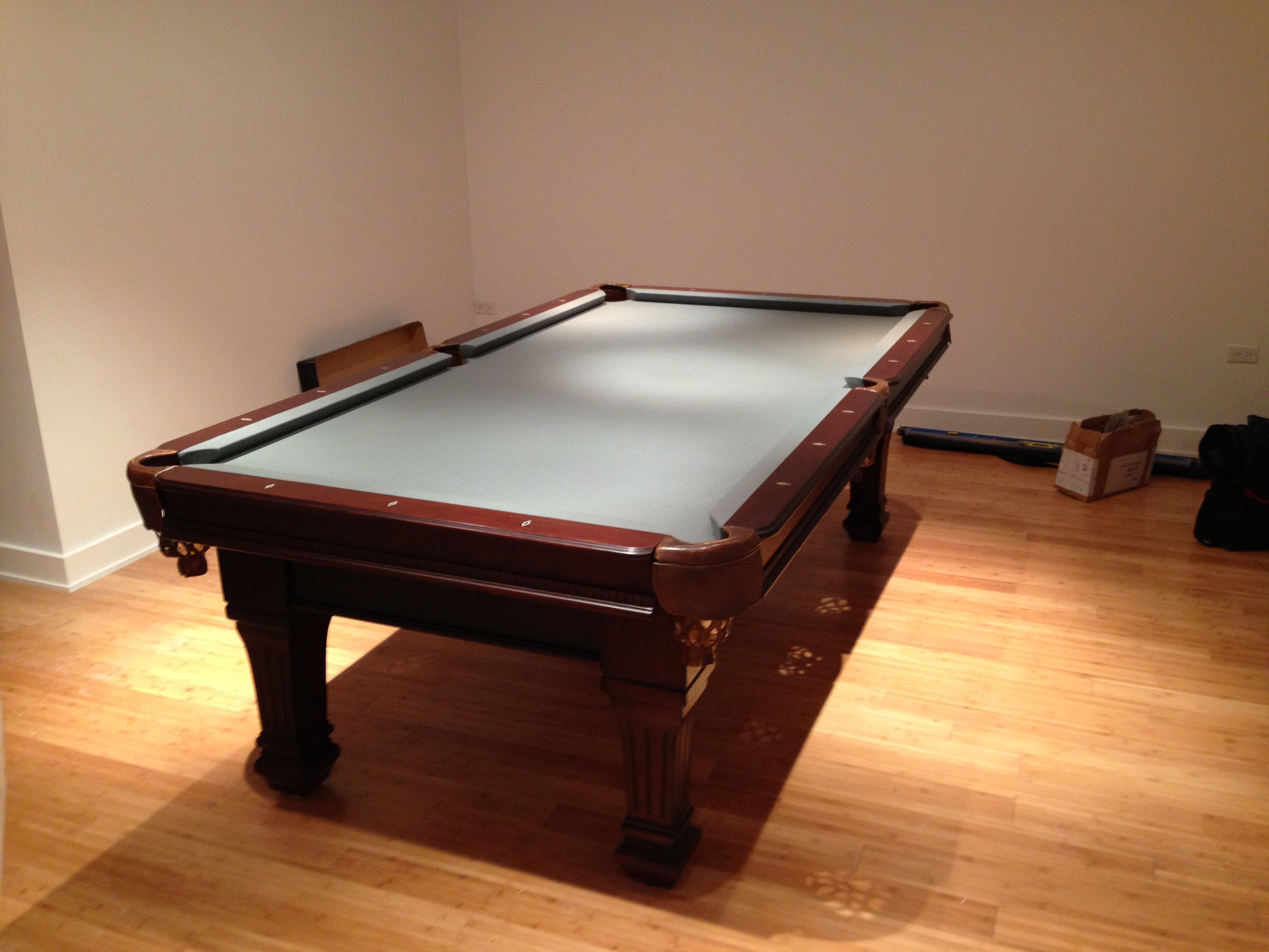 olhausen pool table assembly instructions