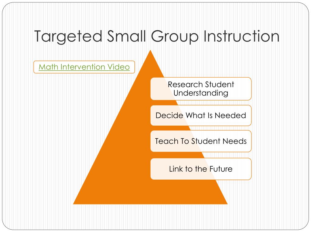 small group instruction activities
