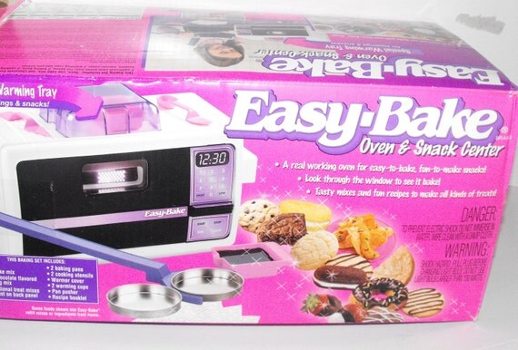 easy bake oven and snack center instructions