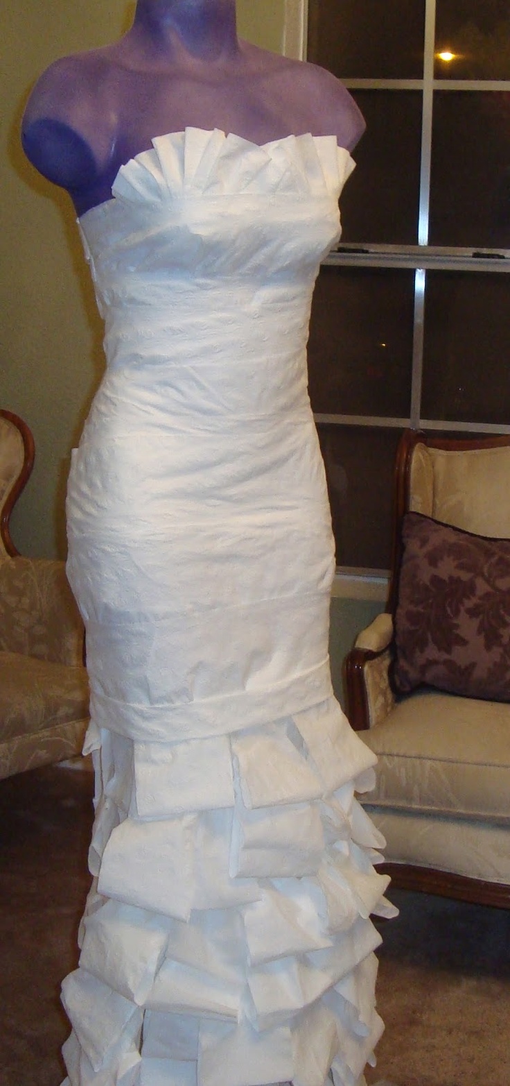 bridal shower toilet paper dress game instructions