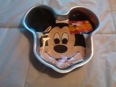 mickey mouse cake pan instructions