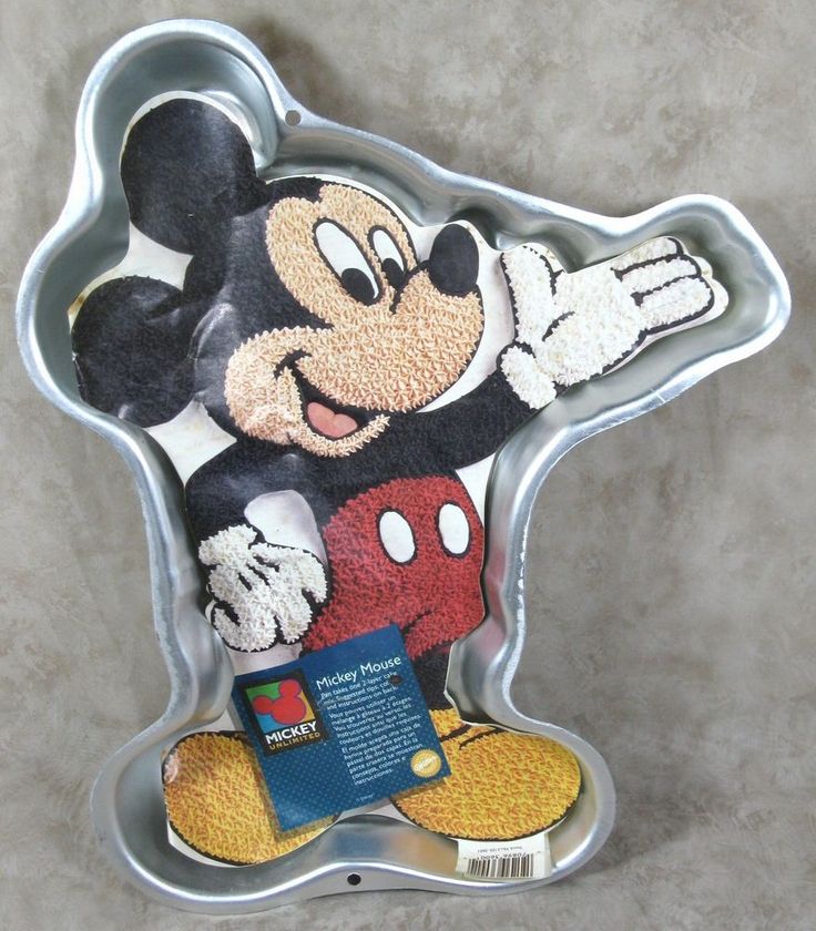 mickey mouse full body cake pan instructions