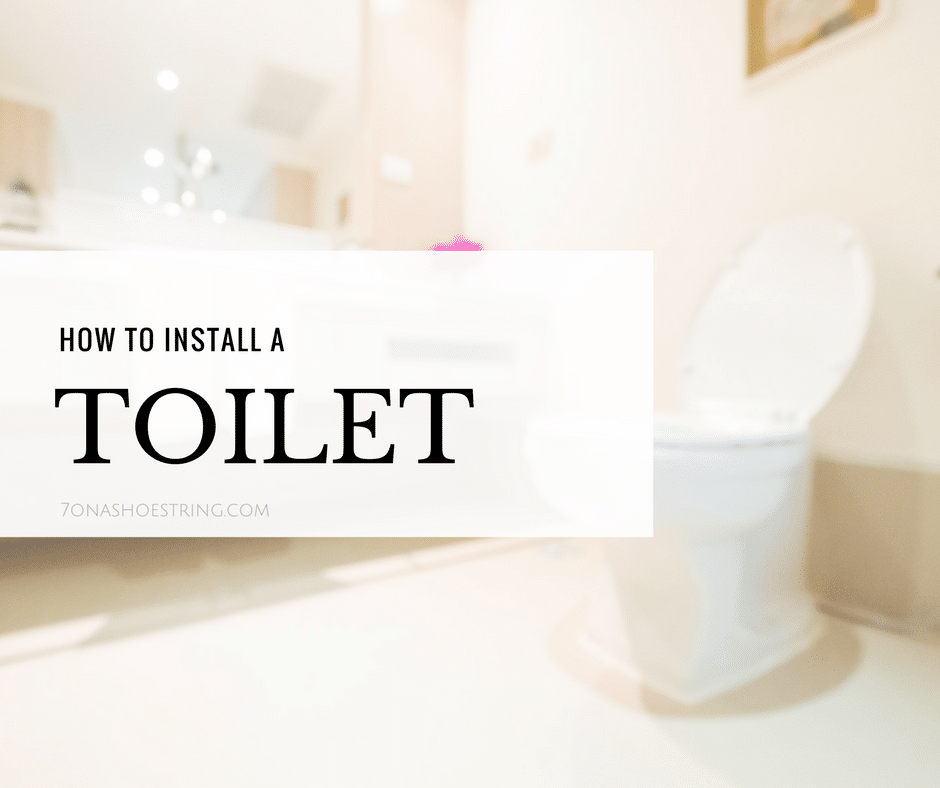 uberhaus toilet installation instructions