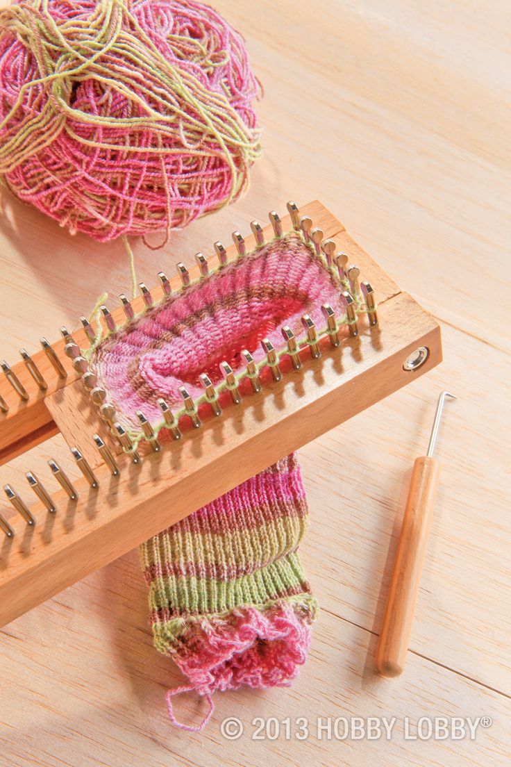 laptop knit and loom instructions