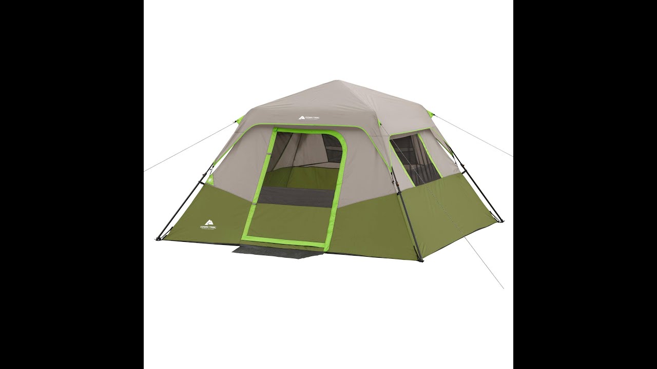 ozark trail 3 person tent instructions