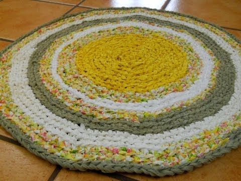 crochet rag rugs instructions