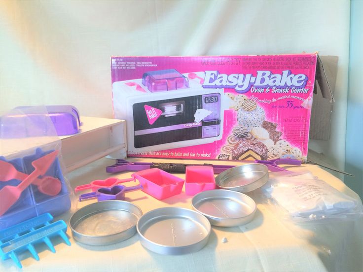 easy bake oven and snack center instructions