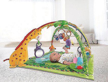 fisher price rainforest play mat instructions