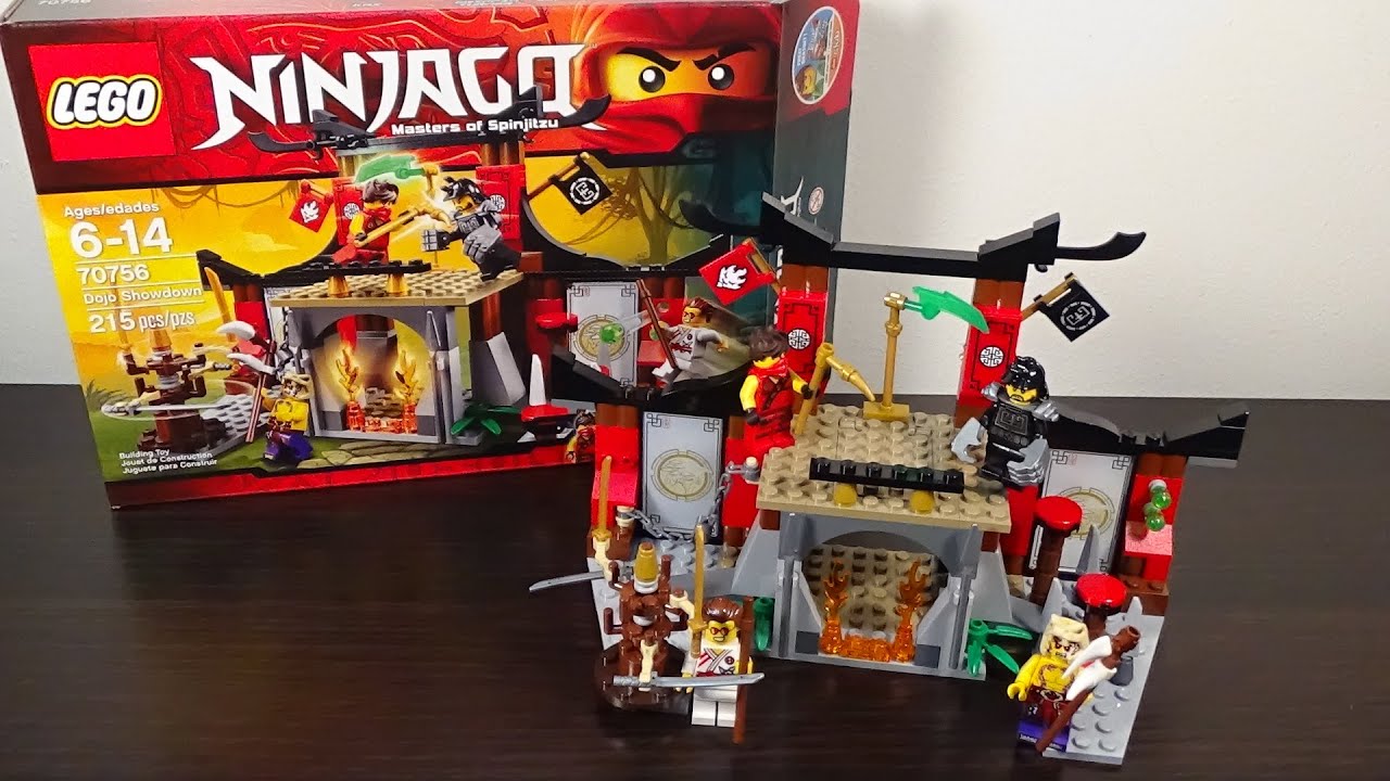 lego ninjago dojo showdown instructions