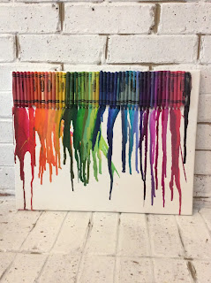 melted crayon art instructions