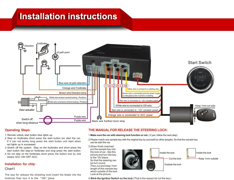 stellar remote start installation instructions