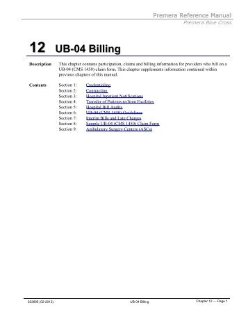 ub 04 billing instructions